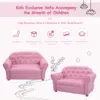 Costway Kids Sofa Princess Armrest Chair Lounge Couch Children Toddler Gift 6