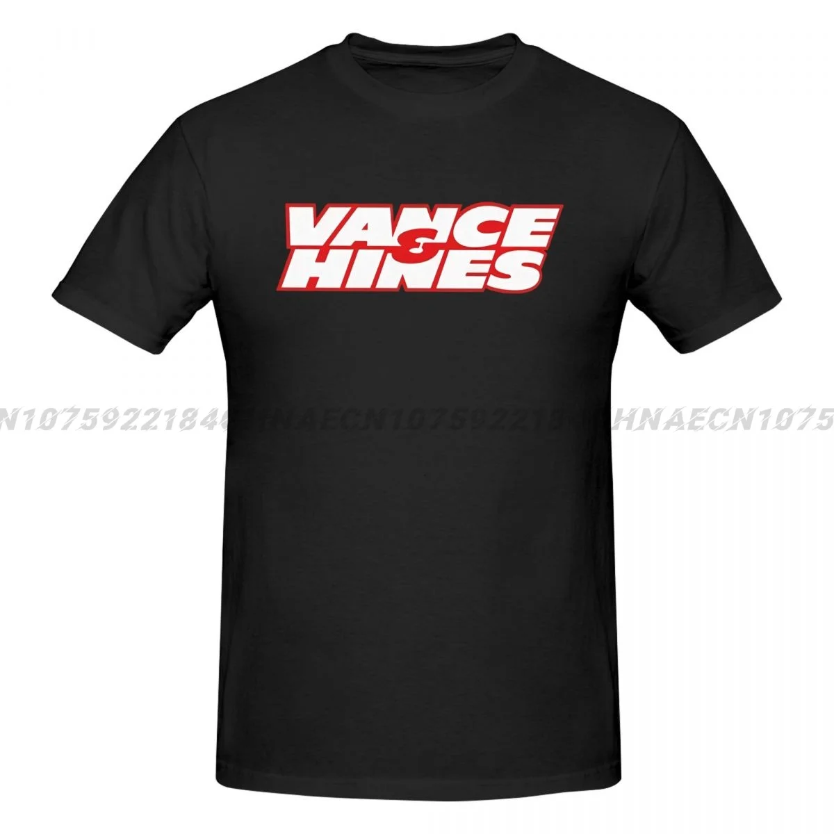 New Vance Hines T-Shirt Top Sale Print Casual T-Shirt Allentata Harajuku T-Shirt Unisex