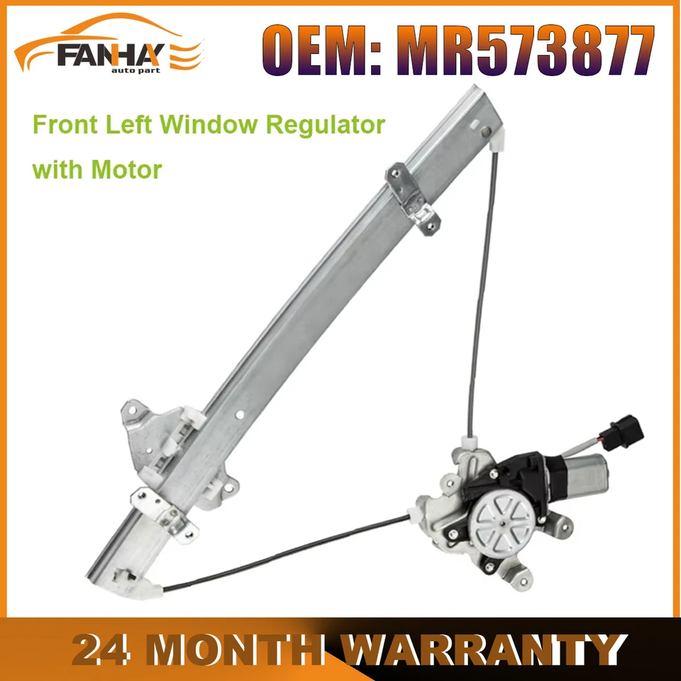 DZSQEGBX Regulador De Ventana Delantero Derecho Plateado Mr573878