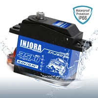 INJORA INJS025 INJS035 Digital Servo 25KG 35KG Large Torque Waterproof Servos for RC Car Crawler SCX10 Truck Robot Upgrade Parts - Image 3