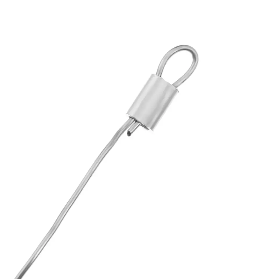 Lot de 100 manchons à sertir en aluminium avec double viroles, 3 mm en