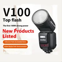 NEW! Godox V100 C/N/S/F/O TTL Li-ion Round Head On-Camera Flash 100Ws Beyond Limits V100S V100C V100N V100F V100O 1
