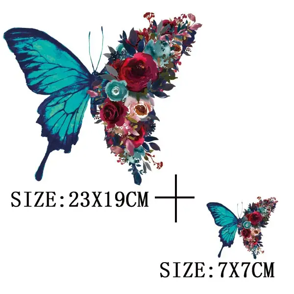 Elegant Purple Butterfly Floral Tumbler, Floral Tumbler Wrap, 20oz...