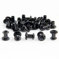 M4 Black Tactical Slotted Posts and Cross Head Screw DIY Kydex Leather Holster Sheath Chicago Screws 2