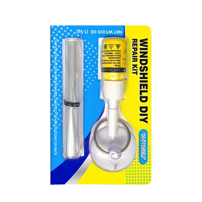 

Windshield Repair Kit Effective Glass Repair Fluid Car Crack Repair Kit Auto Glass Repair Resin Windshield Scratch Remover