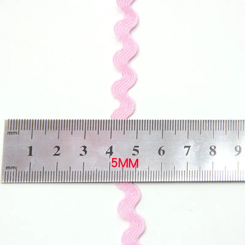 5mm Curve Wavy Lace Trim S Shaped Lace Ribbon Handmade Costume Hat Curtain Pillow Decorations DIY Sewing Crafts 5-25Y lace ribbon,lace garment accessories,lace sewing supplies,lace decoration,lace accessories,lace sewing accessories