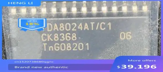 100% ใหม่ Gratis Ongkir TDA8024T TDA8024T/C1 SOP28อินพุต/เอาต์พุต ...
