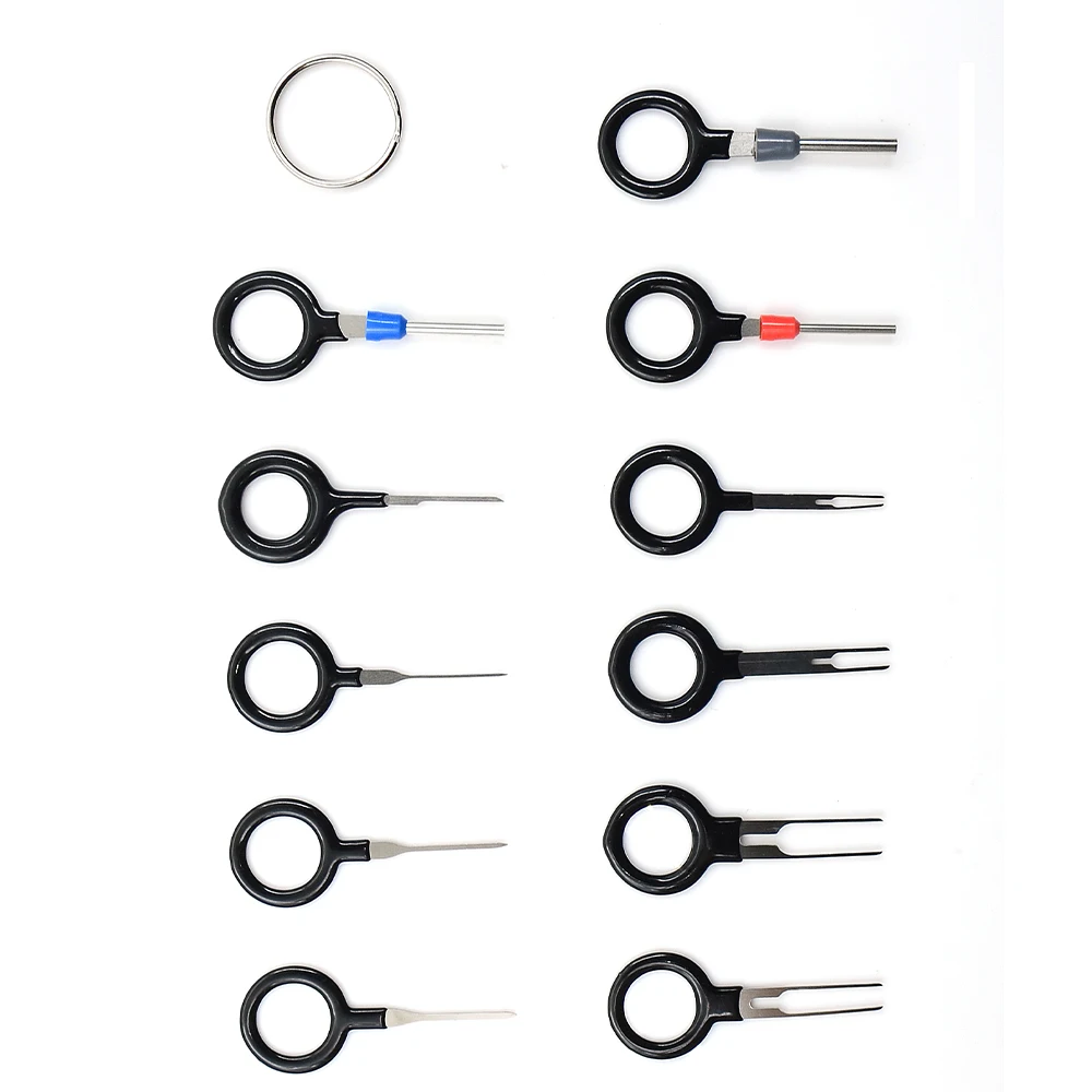 Terminal Removal Tool 11pcs Car Terminal Removal Tool Puller Auto Set Motorist Kit Automotive Repair Tool Stylus Wire Crimp Pin Extractor