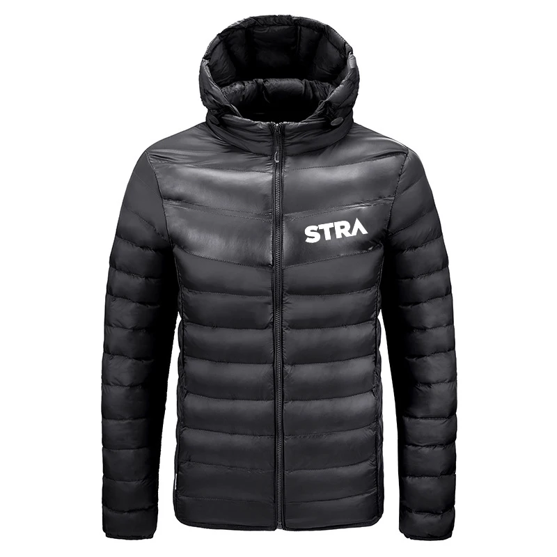 

2022 Autumn And Winter Hooded Jacket Men's Casual Zipper Jacket Winter Coat Padded Jacket Thick Warm Fashion Hooded Jacket