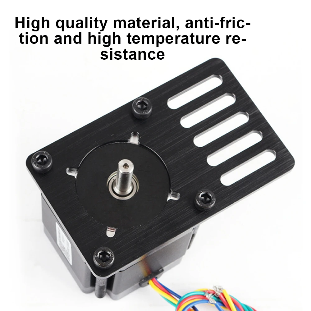 Description Picture 4 of itemAnodized aluminum NEMA 23 Stepper Motor Mounting CNC Mounting Plate Motor Fixed 3D Printer Accessories 3mm thick 6063 - T6 Board