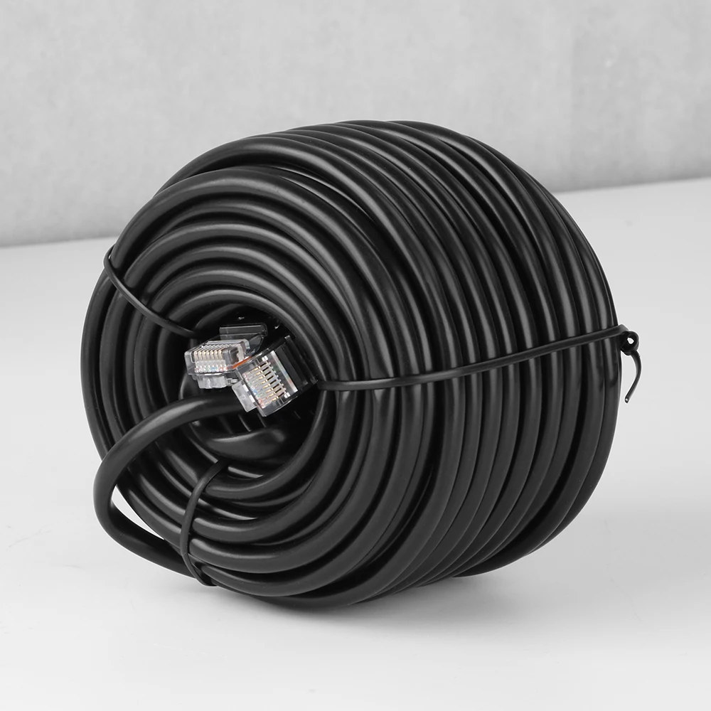 G.Craftsman Network Cable for IP Camera POE System CAT5 18m 30m 50m RJ45 Ethernet Cable LAN 4