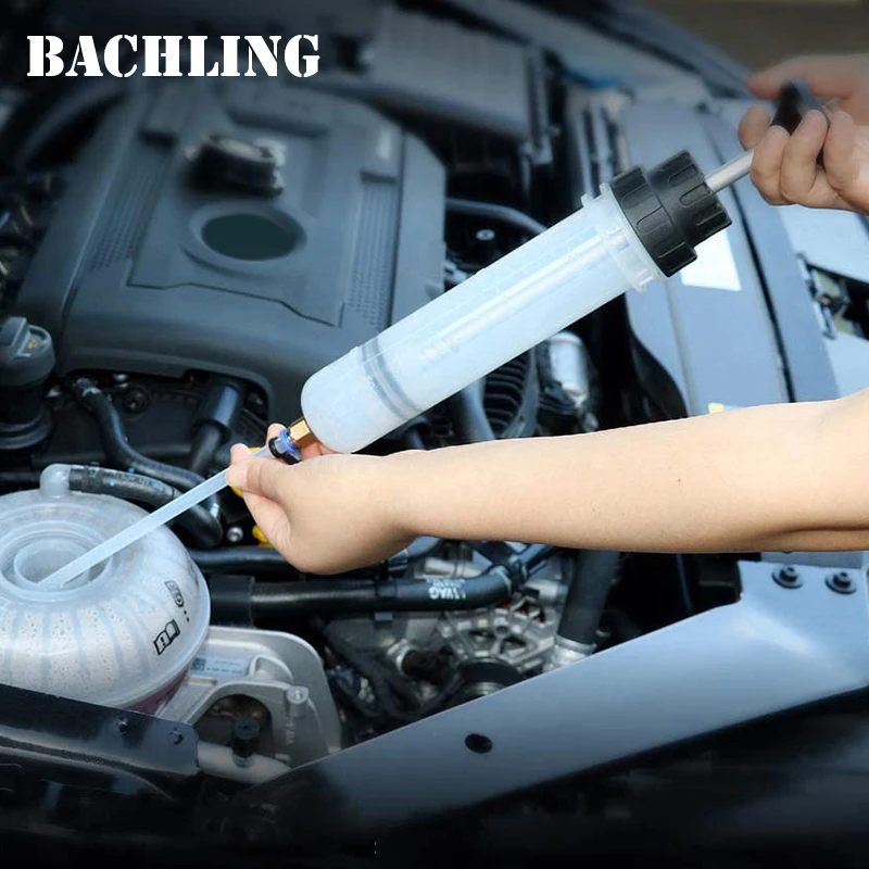 100/200/500/1500ml Car Engine Oil Change Syringe Bottle Transfer Automotive Fuel Extraction Pump Hand Tool Oil Extractor Pump