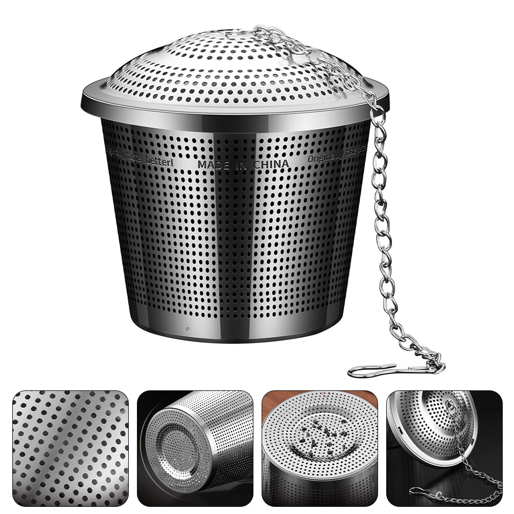 Marinated Basket Soup Box Home Tea Filter Spice Infuser Mesh Strainer Seasoning