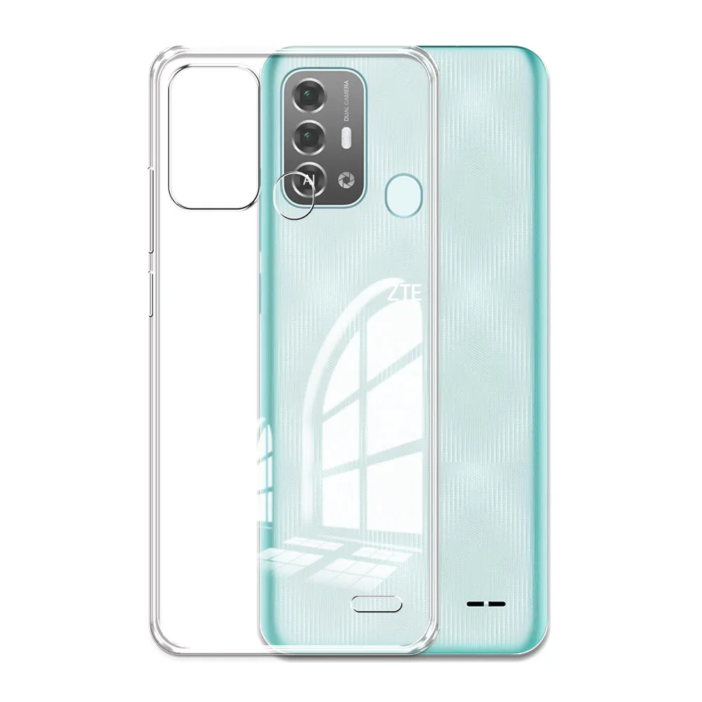 Clear Soft Silicone Phone Case with Bumper Coque and Anti-Slip Grip