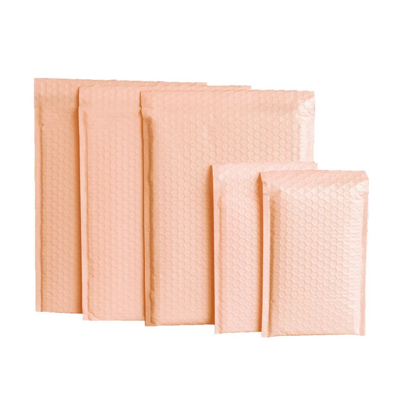 20 Stück rosa Poly Bubble Mailer gepolsterte Umschläge Bulk Bubble Lined Wrap Poly mailer Taschen für den Versand Verpackung Maile Self Seal