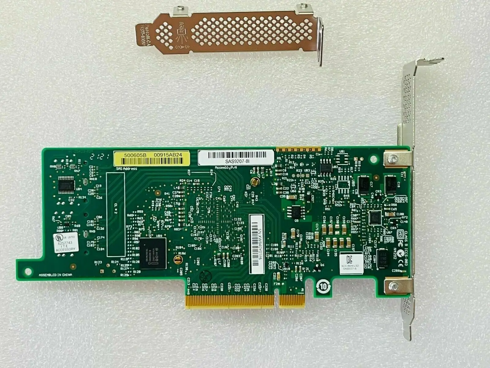 Фото LSI 9207-8i 6Gbs SAS HBA P20 IT-режим для ZFS frenas unRAID + 2*8087 SATA-кабель №4