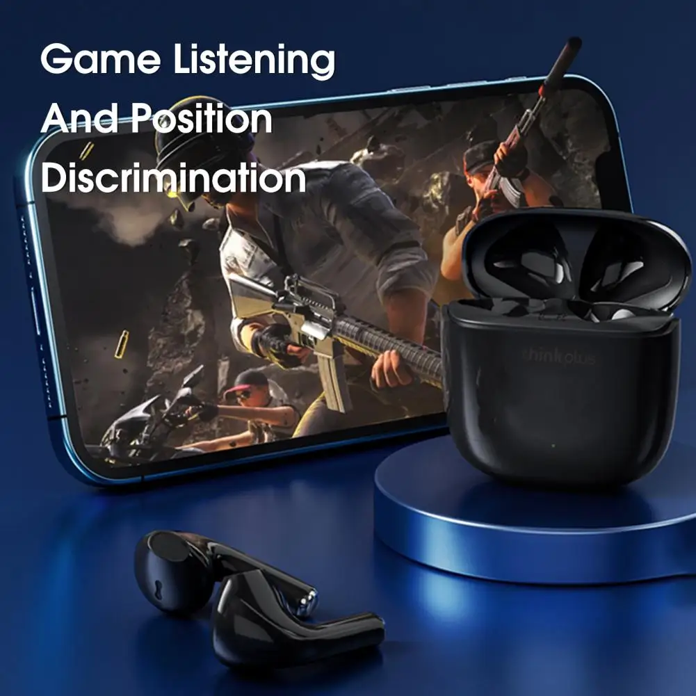 

Wireless Earphone Popular Powerful Stable Connection Stereo Sound Wireless Earbud for Running