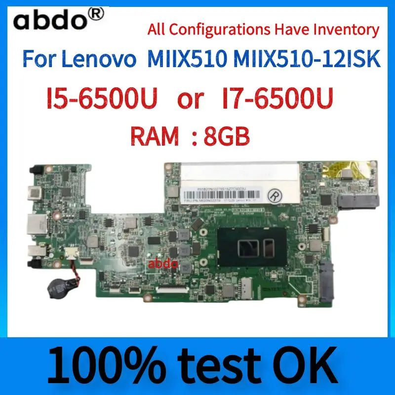 For MIIX510 Motherboard Lenovo MIIX510 12ISK MIIX 510 12ISK Laptop for-miix510-motherboard-lenovo-miix510-12isk-miix-510-12isk-laptop