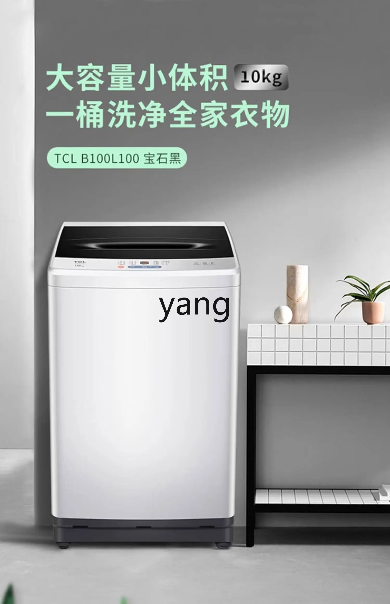 CX 10KG large capacity pulsator washing machine L100 household automatic 6