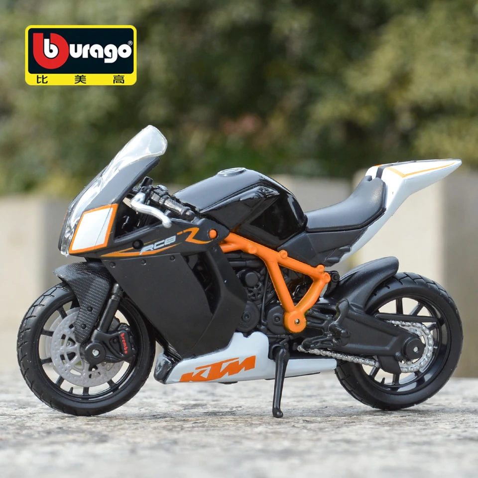 アオシマ 1/12 KTM 1190 RC8R Bburago 1:18 KTM 1190 RC8 R Static Die Cast Vehicles Collectible