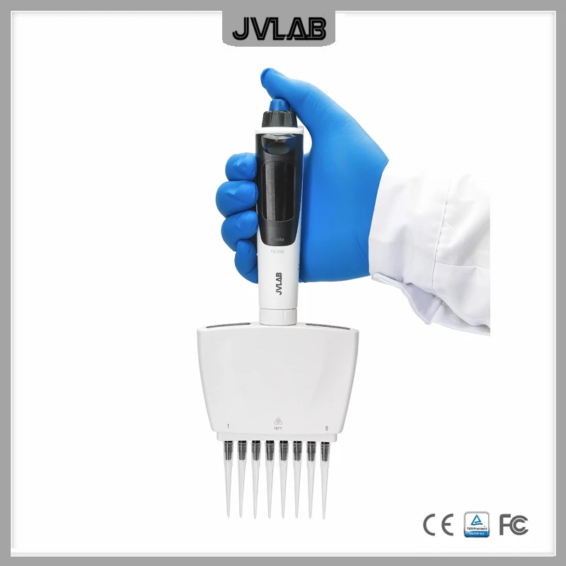 

Multifunctional 8-channel Electric Pipette dPette+ Electric-driven Pipetteing Pipettor Pipet 0.5-300ul With Digital Controls