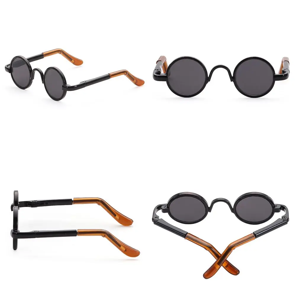 AC Metal Round Frame Glasses for 1/4 BJD Dolls