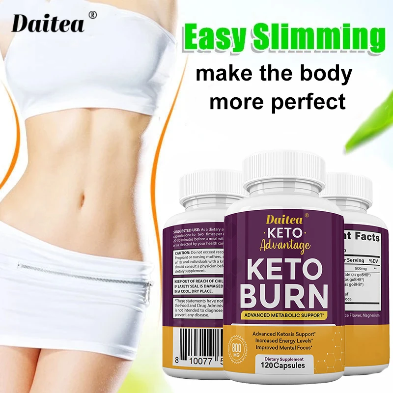Apple Cider Vinegar goBHB Exogenous Ketones Advanced Ketogenic Supplement-Ketosis Support Men Women Burn Fat
