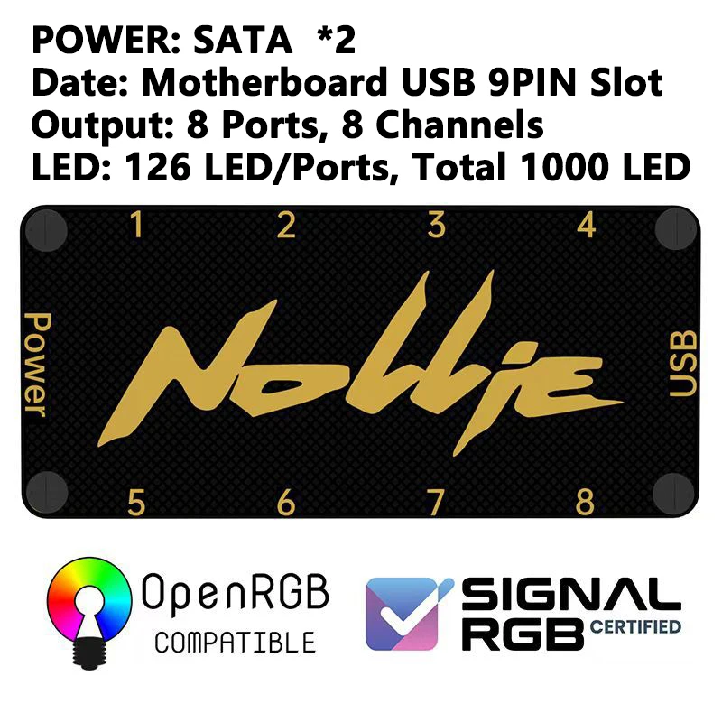 ตัวเลือกสินค้า Controller ARGB 5V 3PIN สำหรับคอมพิวเตอร์