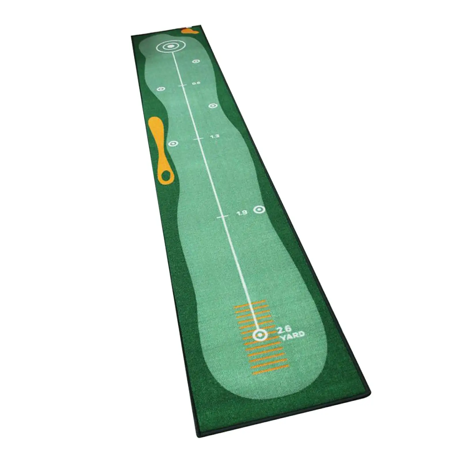 

Nonskid Golf Carpet Putting Mat 1 Piece Backing Simulators Traces Exercises Putting Mat for Indoor Office Picnic Traveling