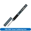 T80 Smart Soldering Iron 100W Adjustable Temperature Portable Precision welding tool Compatible C210 C245 SH02 Series Tips 5