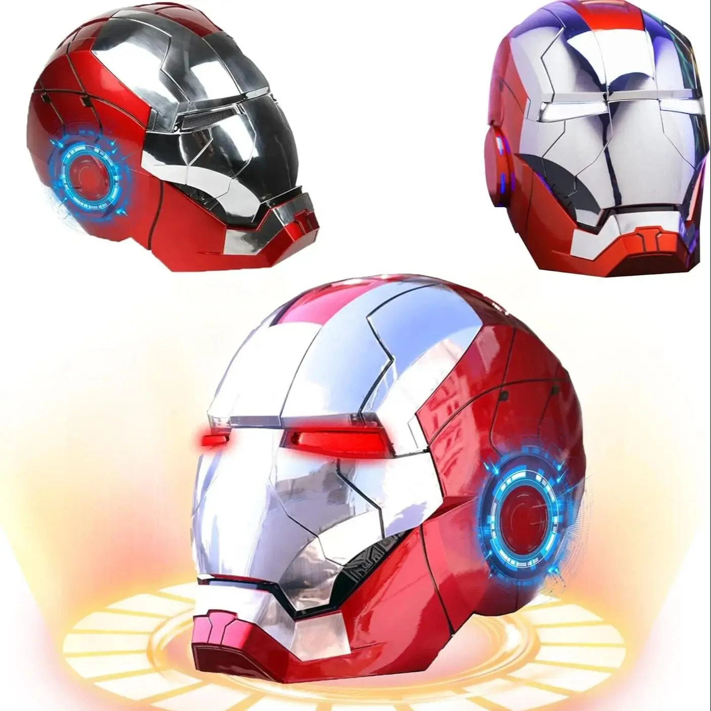 MarvelIronManHelmetElectronicOpenClose11MK5IronmanWearable