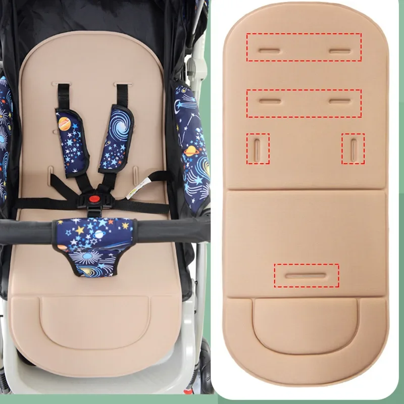 New Baby Stroller Seat Cushion Kids Pushchair Car Cart High Chair Trolley Soft Mattress Baby Stroller Cushion Pad Accessories
