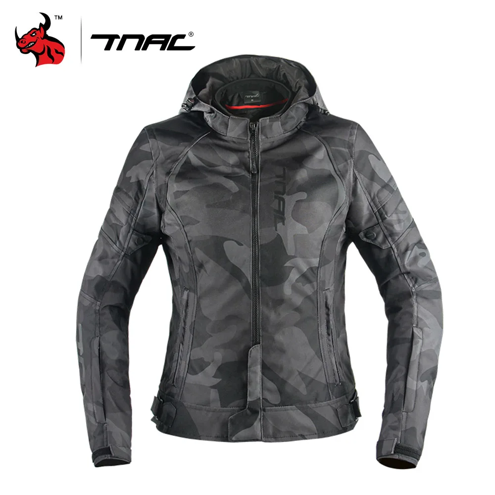 TNAC Summer Breathable Drop-proof Motorcycle Jacket Outdoor Breathable  Cycling Jacket Multicolor Outdoor Equipment