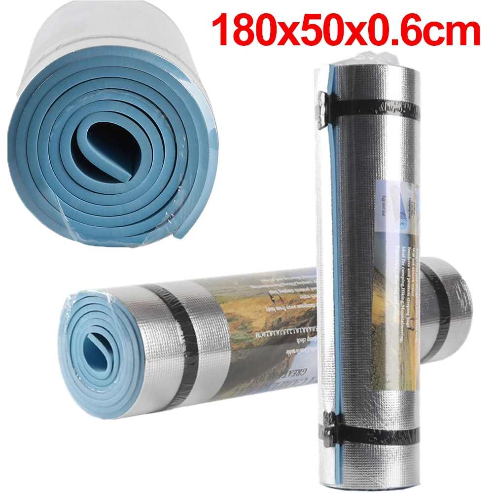 Yoga Mat 6mm Thick EVA Moisture-proof Outdoor Non-Slip Durable Camping Picnic 1800x500x6mm Exercise Gym Fitness