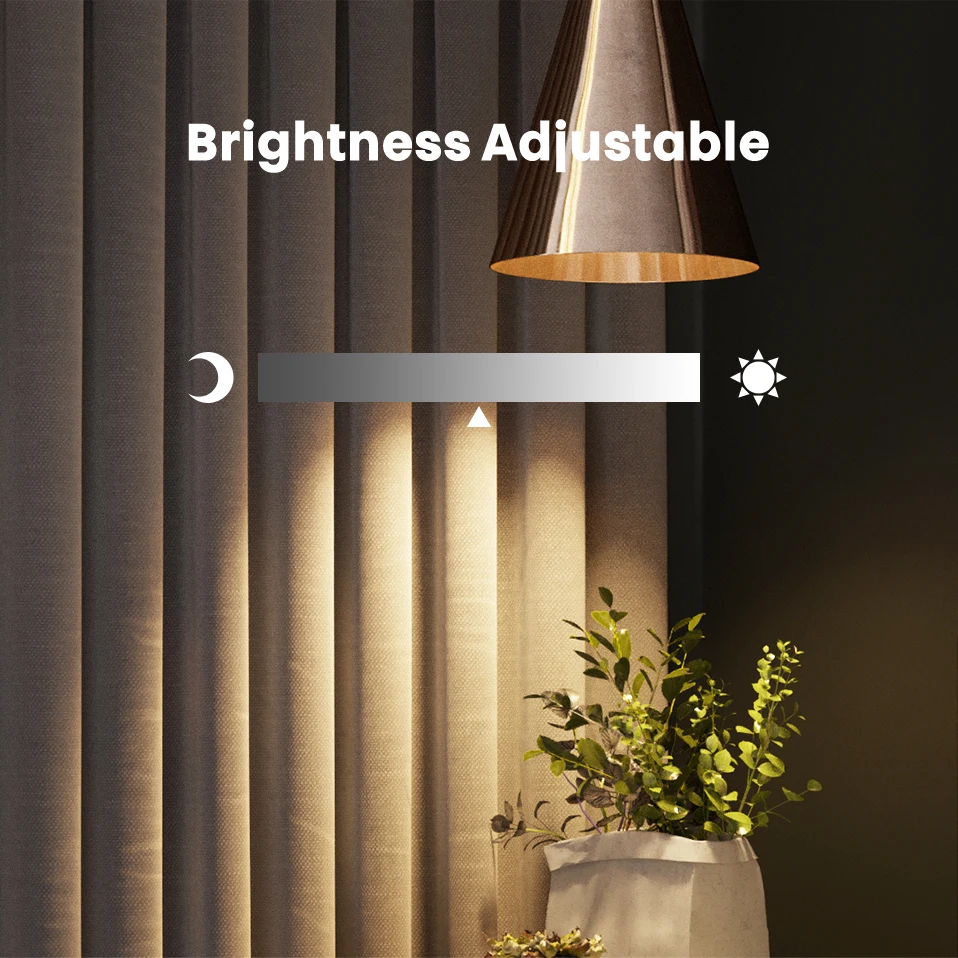 AVATTO Tuya WiFi 스마트 전구, E27 RGB LED 램프 밝기 조절 가능, 스마트 라이프 APP 원격 제어, Alexa Google 홈용 음성 제어