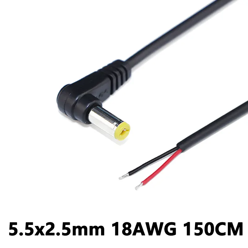 12V DC Power Cable Pigtail Cable 5.5 2.1mm 5.5 2.5mm Jack Barrel Connector For Camera CCTV Repair Auto LED Strip Lighting DIY image 14