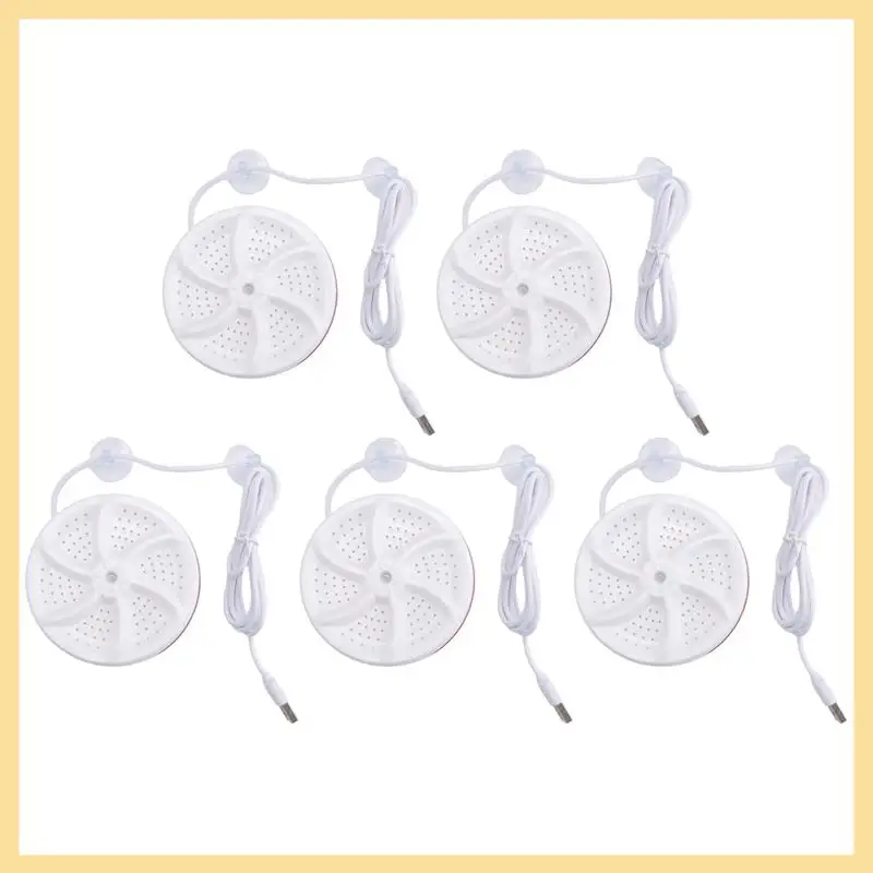 AB08-Mini Washing Machine USB Two-Way Rotating Turbine Portable Washing Machine For Sock Underwear For Travel