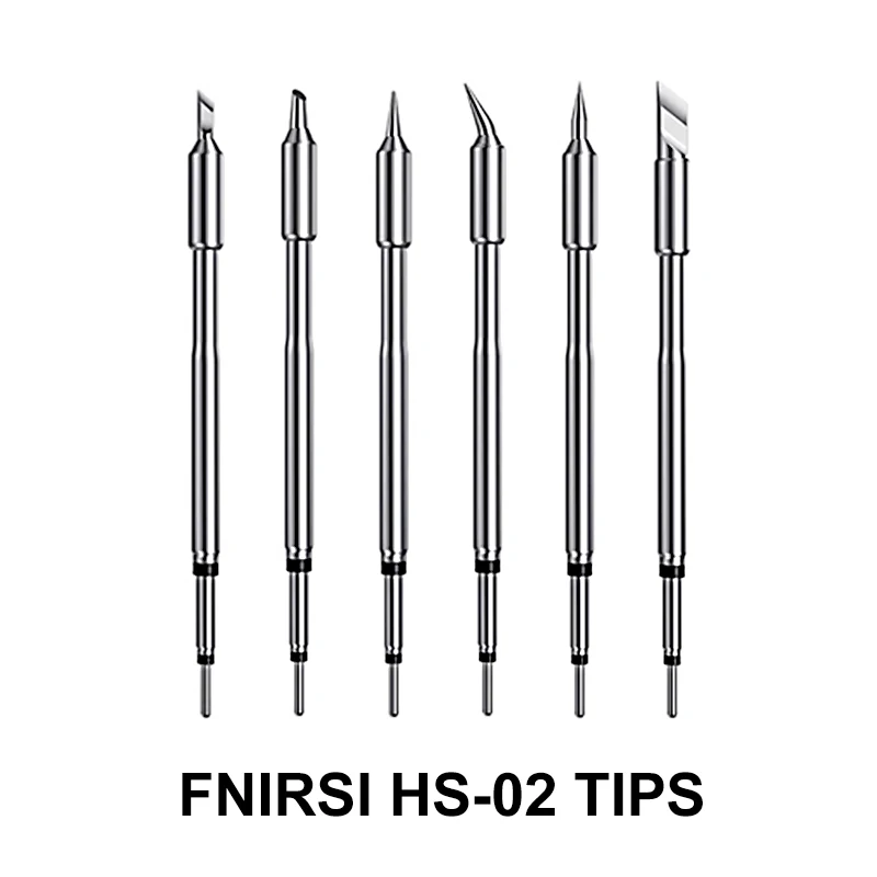 

Original Fnirsi HS-02 Soldering Iron Tip Replacement Tool Set B2 C2 JS I K Ku for HS-02 Soldering Iron