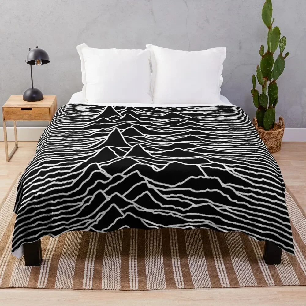 

Unknown Pleasures[D01] Throw Blanket Designers Hairy Nap Summer Beddings Blankets