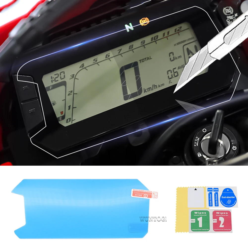 Motorcycle Scratch Cluster Screen Dashboard Protection Film For Honda CRF300L CRF 300L Rally MSX125 MSX 125