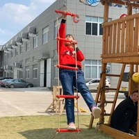 Kids Rope Ladder, Outdoor Plastic Rungs PE Rope Ladder For Boys Kids, Climbing Ladder Toy Exercise Equipment 2