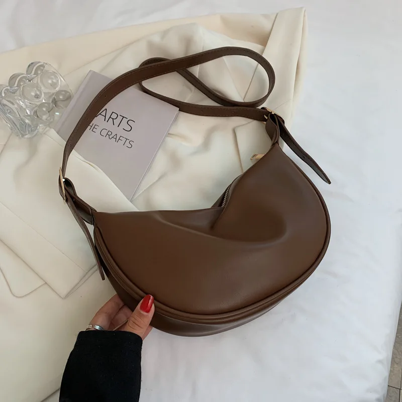 

High quality handbag niche design women's bag new fashion casual women's crossbody versatile dumpling bag