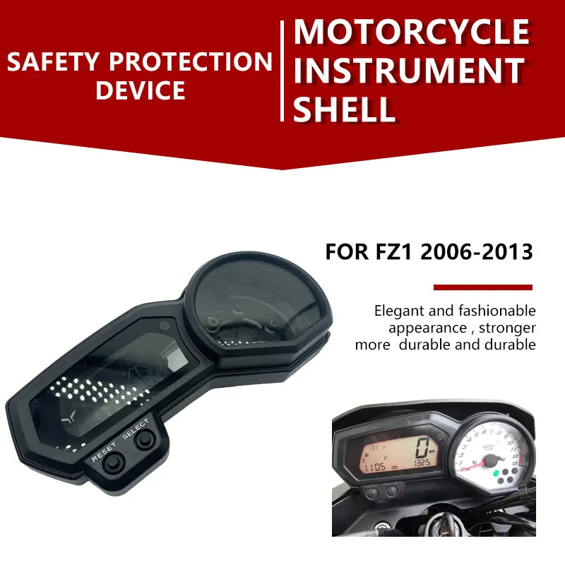 

For Yamaha FZ1 FZ1N FZ1S FZ6 FZ6N XJ6 2006-2015 Motorcycle Fuel Gauge, Odometer, Tachometer Housing, Single-Sided Steering