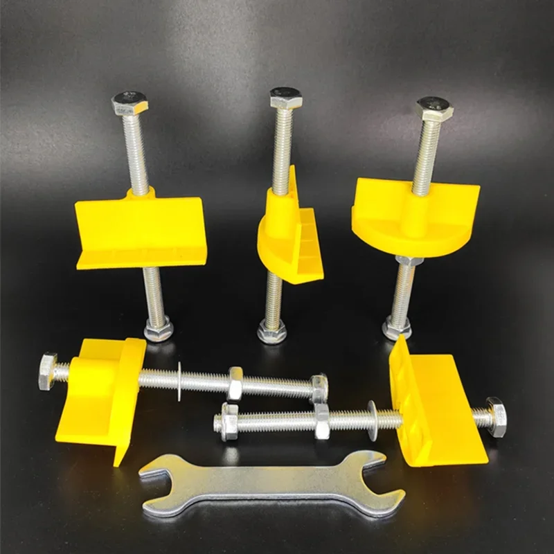 10pcs Manual tile Locator Wall Tiles regulator Height Adjustment Positioner Leveler Ceramic Fine Thread Rising Construction Tool