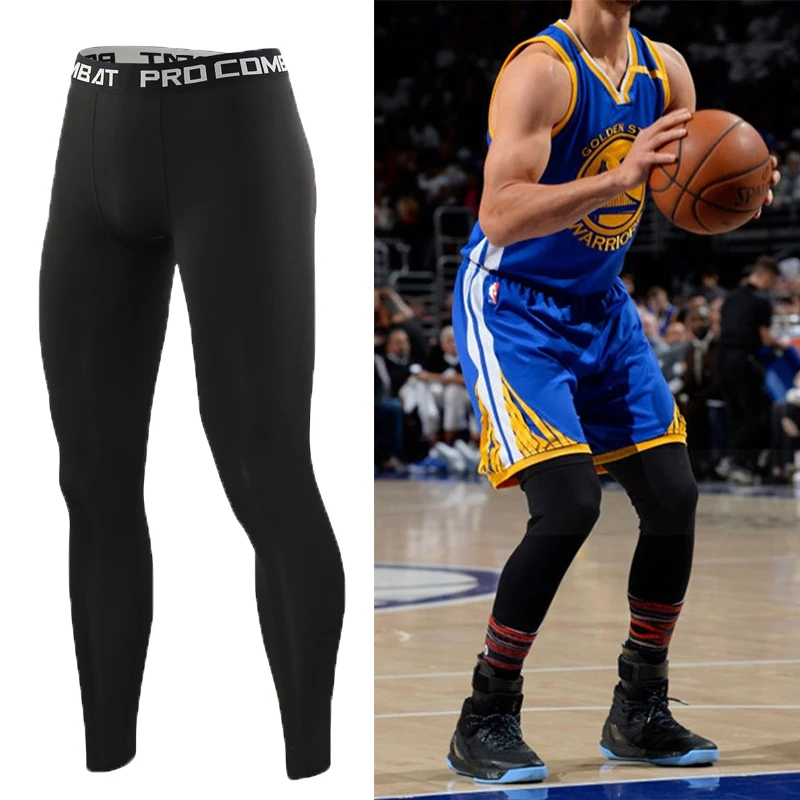 

Мужские Спортивные укороченные брюки, длинные леггинсы для бега, мужские джоггеры, эластичные спортивные штаны для тренировок, штаны для футбола и баскетбола