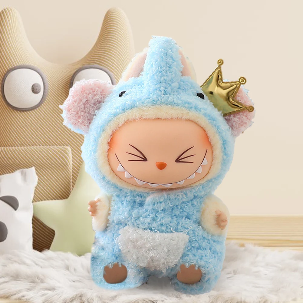 Labubus Mini Doll Clothes Outfit Hat Clothes Shoes Labubu II Doll Accessories Cultivate Sitting Party Game Toys 1PCS For 17cm doll clothes,mini doll ornaments