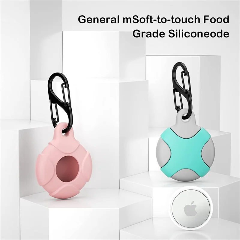 Apple Airtags Anti-Lost Protective Case Airtag ֿ   ֿ   Ȧ Collar Skin ģȭ  Ǹ Ʈ ̽ ( )