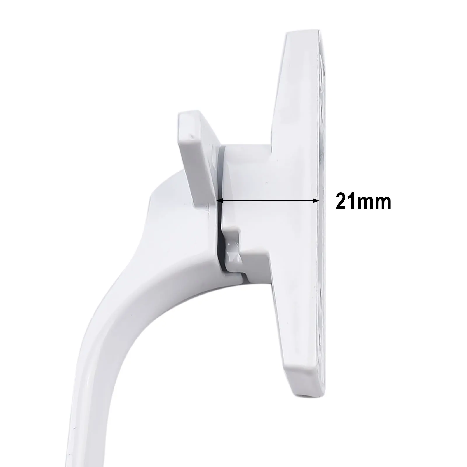 Description Picture 6 of item1pc Aluminum Alloy External Flat Handle Left Right Hand For Window 7mm Wide Handle Window Accessories Hardware