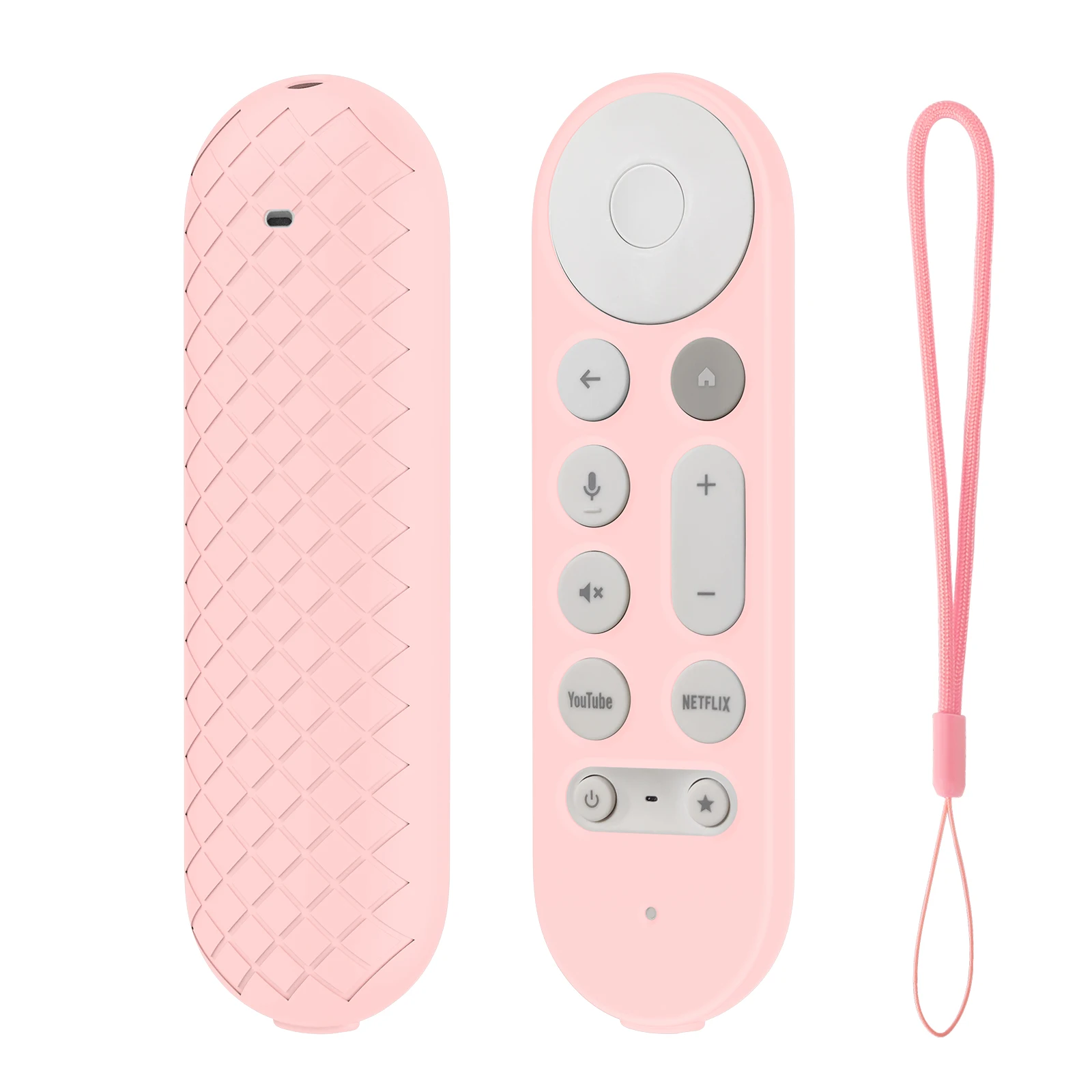 Silicone Remote Controller Cases Protective Covers For Google TV Streamer 4K TV 2024 for Google GY3LE Remote Controller 3