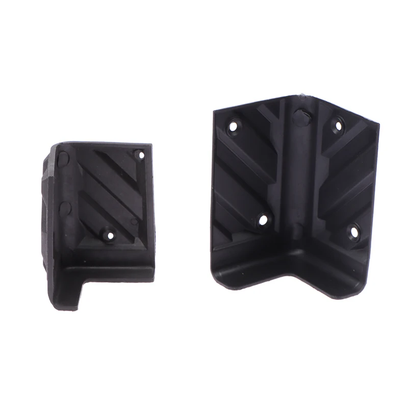 

2Pcs Speaker Corners Black Plastic Right Angle Rounded Protector Replacements Guitar Amplifier Stage Cabinets Accessories